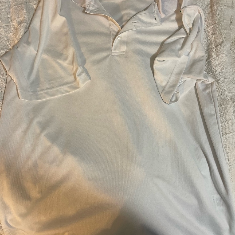 Core 365 White polo‎ shirt